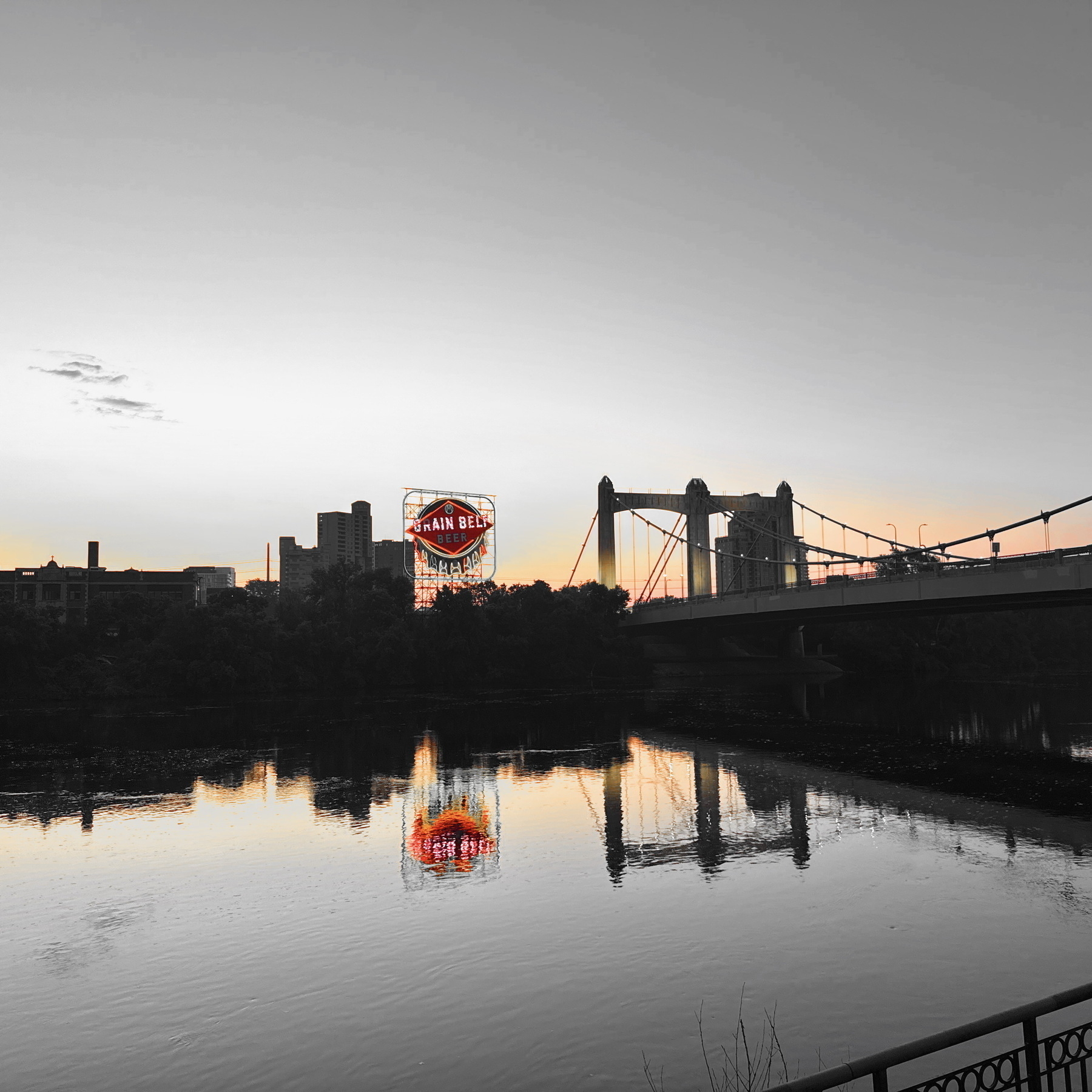 Grain Belt Beer sign