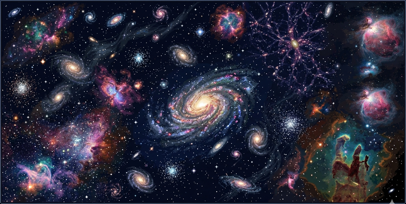 The Pixelated Universe